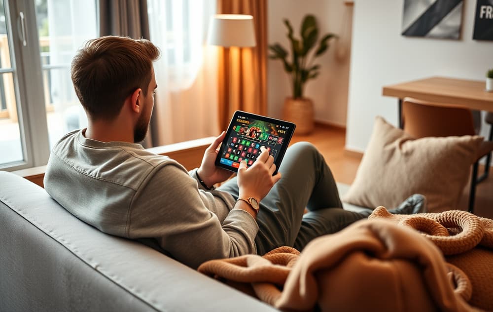 KumoBet casino med blått design og skyer