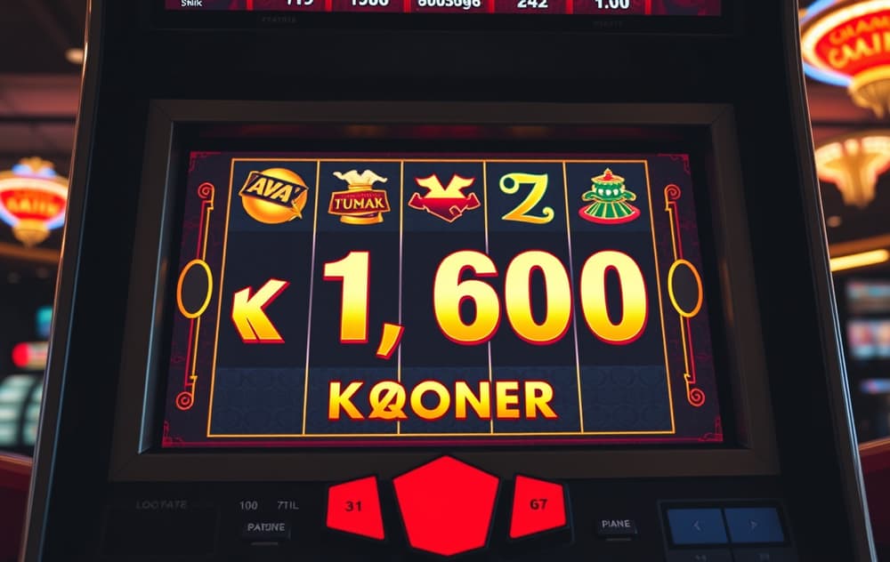 Spilleautomat med progressiv jackpot i norske kroner